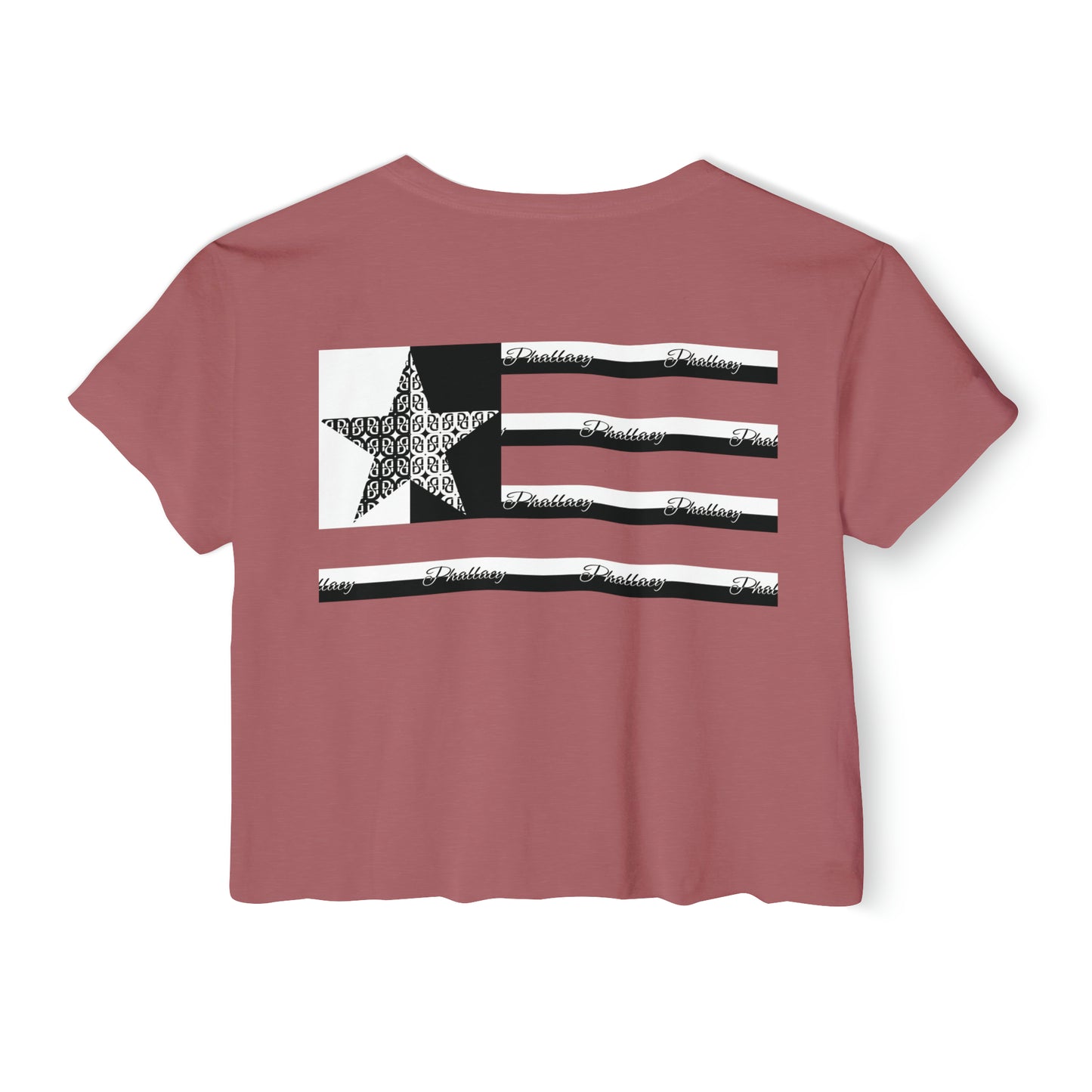 Phallacy Flag Women's Festival Crop Top