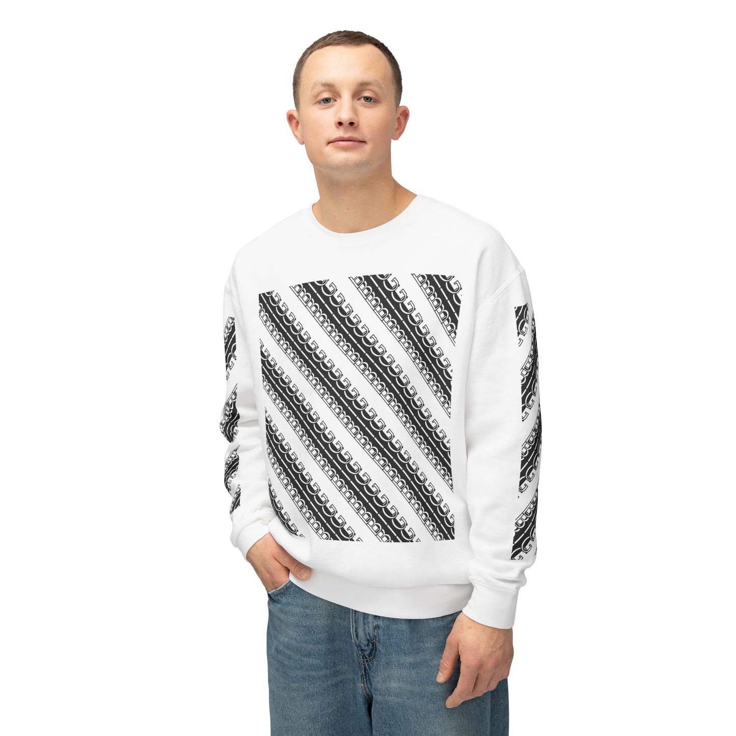 Phallacy BIG Designer Unisex Lightweight Crewneck Sweatshirt