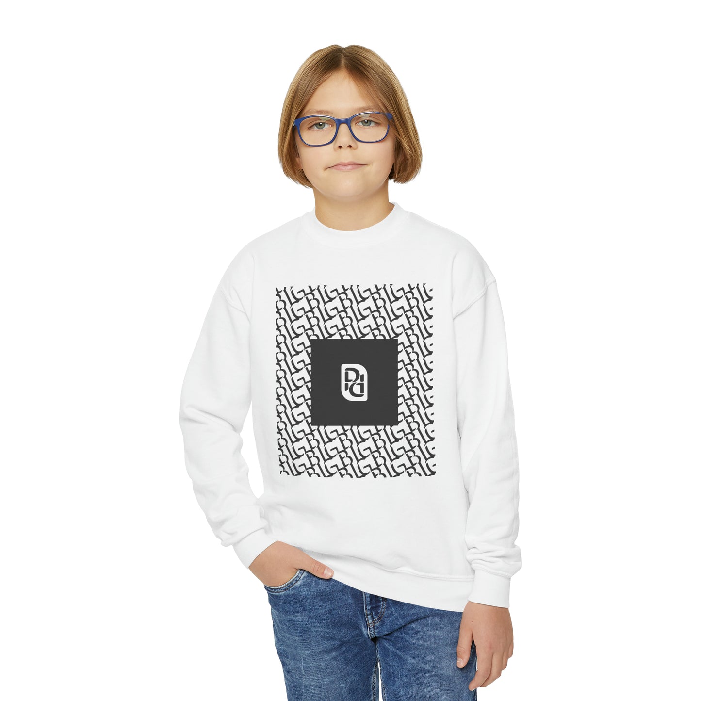 Phallacy BIG Designer Youth Crewneck Sweatshirt