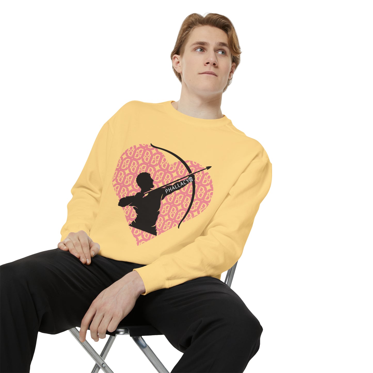 Phallacy Unisex Garment-Dyed Sweatshirt