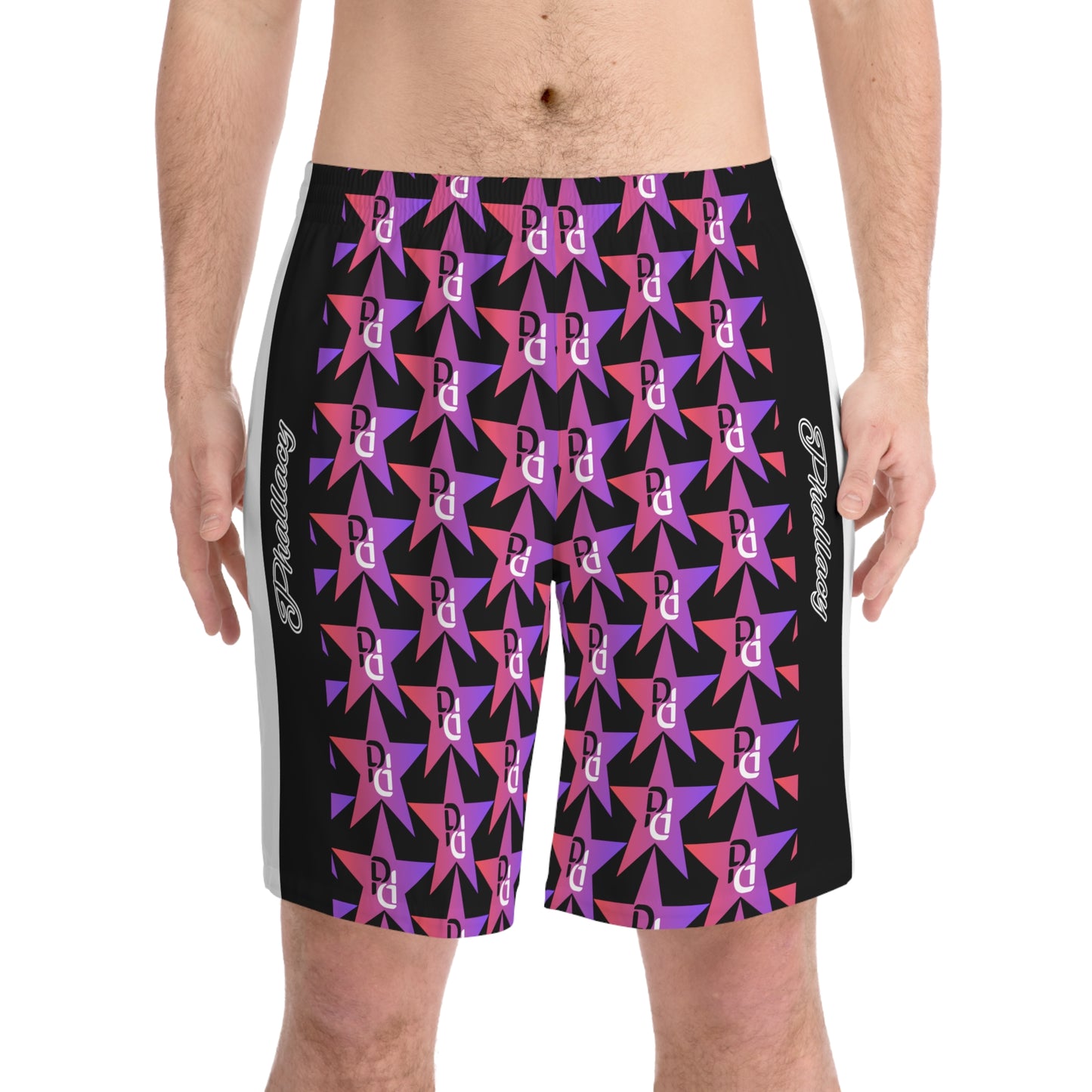 Phallacy Star Designer Elastic Beach Shorts