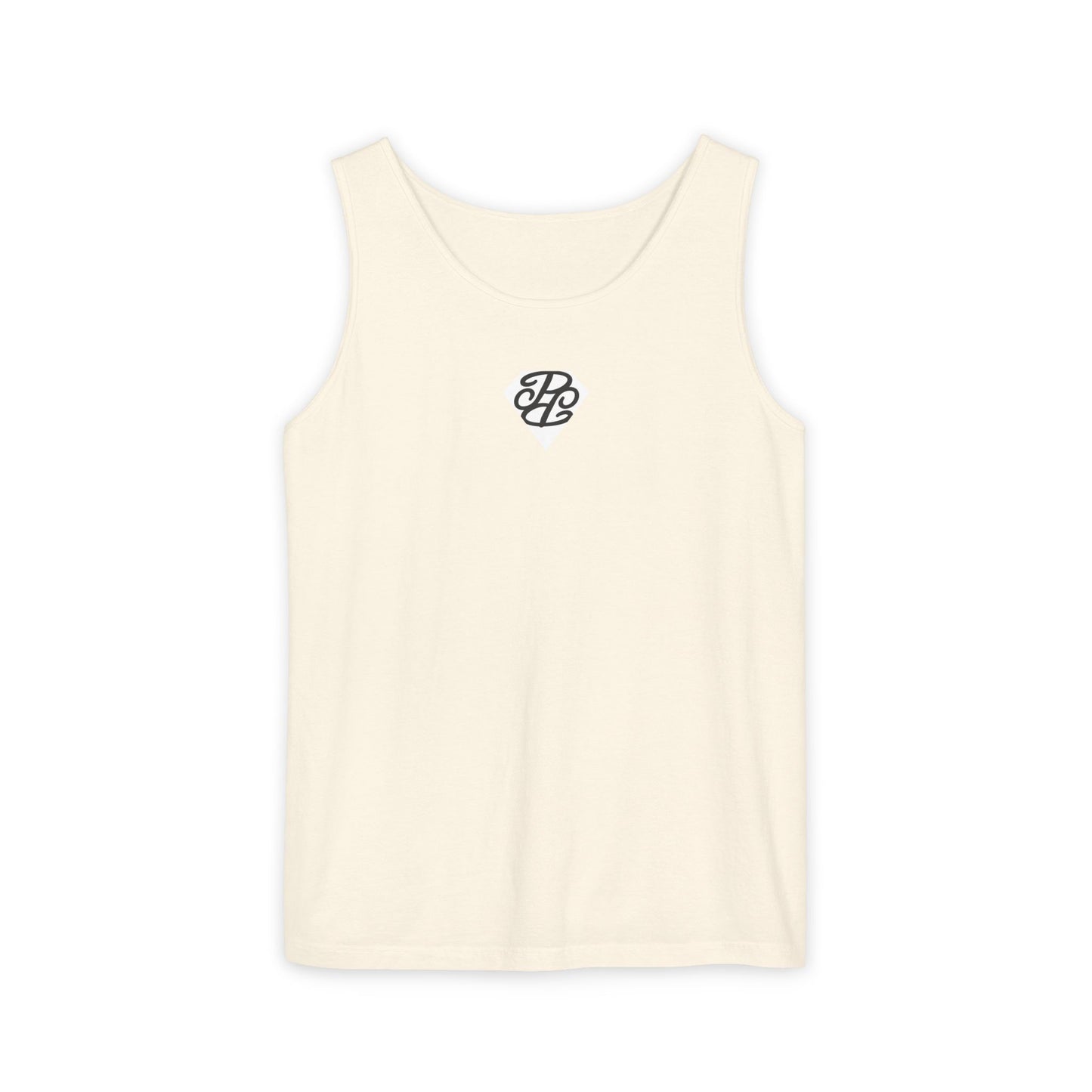 Phallacy Diamond Unisex Garment-Dyed Tank Top