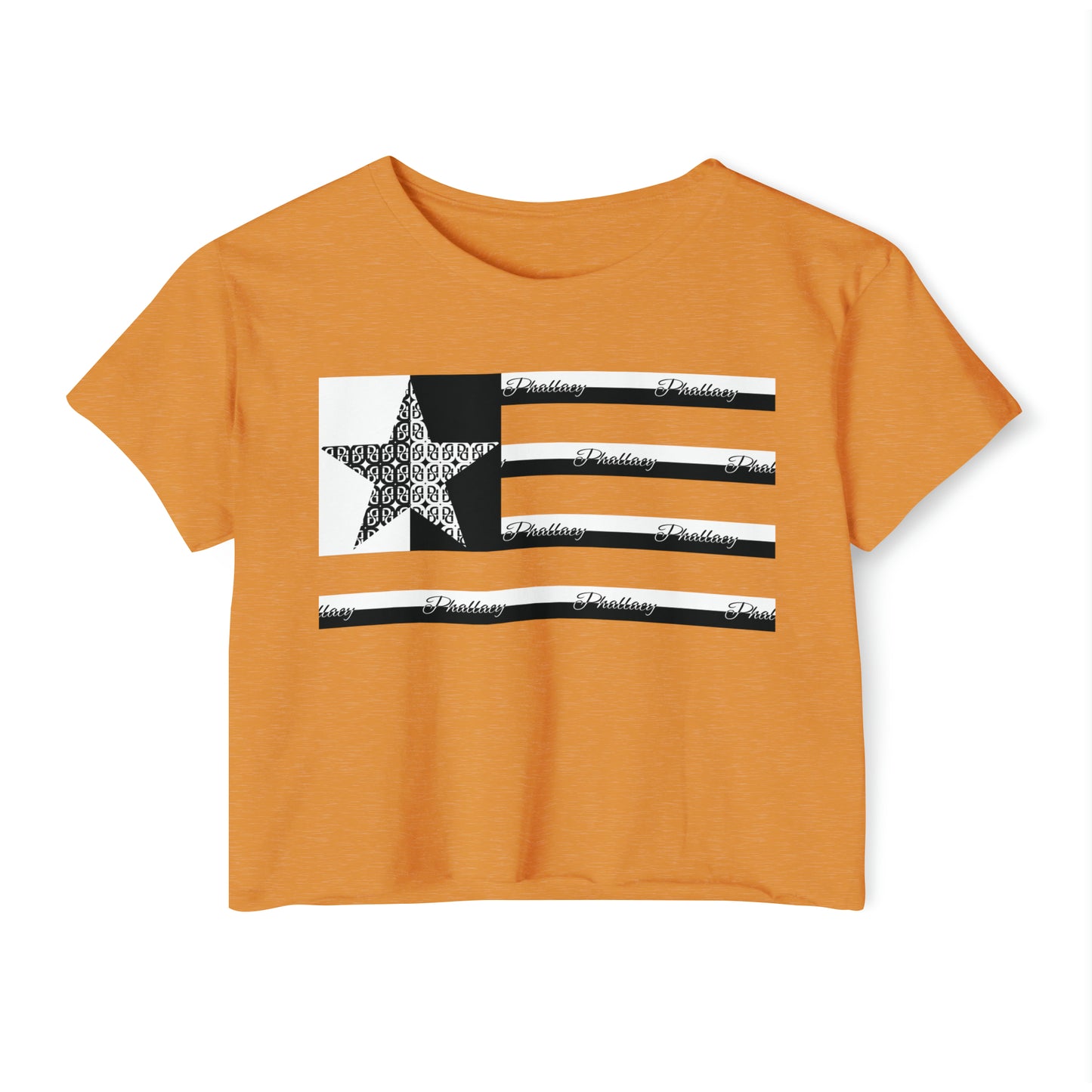 Phallacy Flag Women's Festival Crop Top