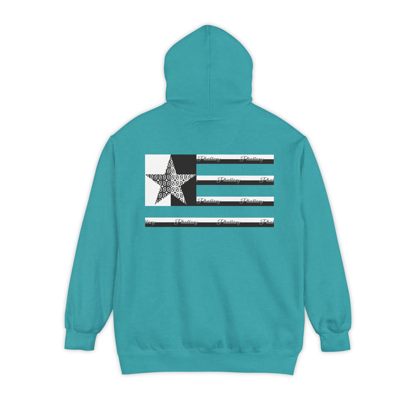 Phallacy Flag Unisex Garment-Dyed Hoodie