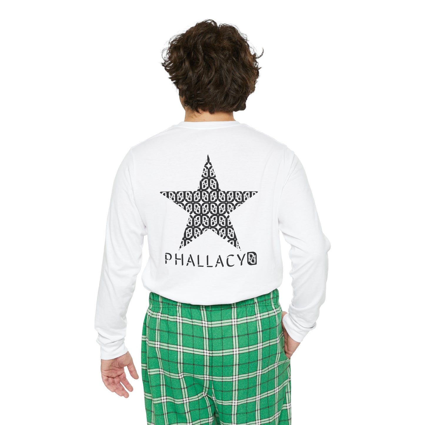 Phallacy Star Men's Long Sleeve Pajama Set