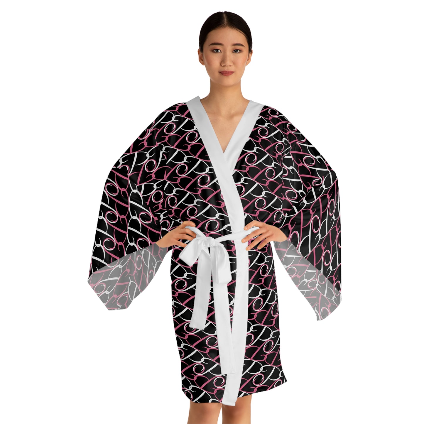 Phallacy Diamond Designer Kimono Robe