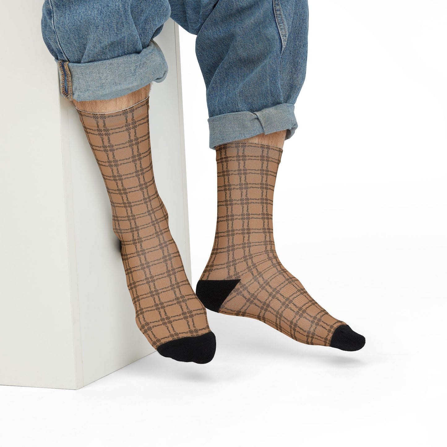 Phallacy Balance Designer Unisex Crew Socks