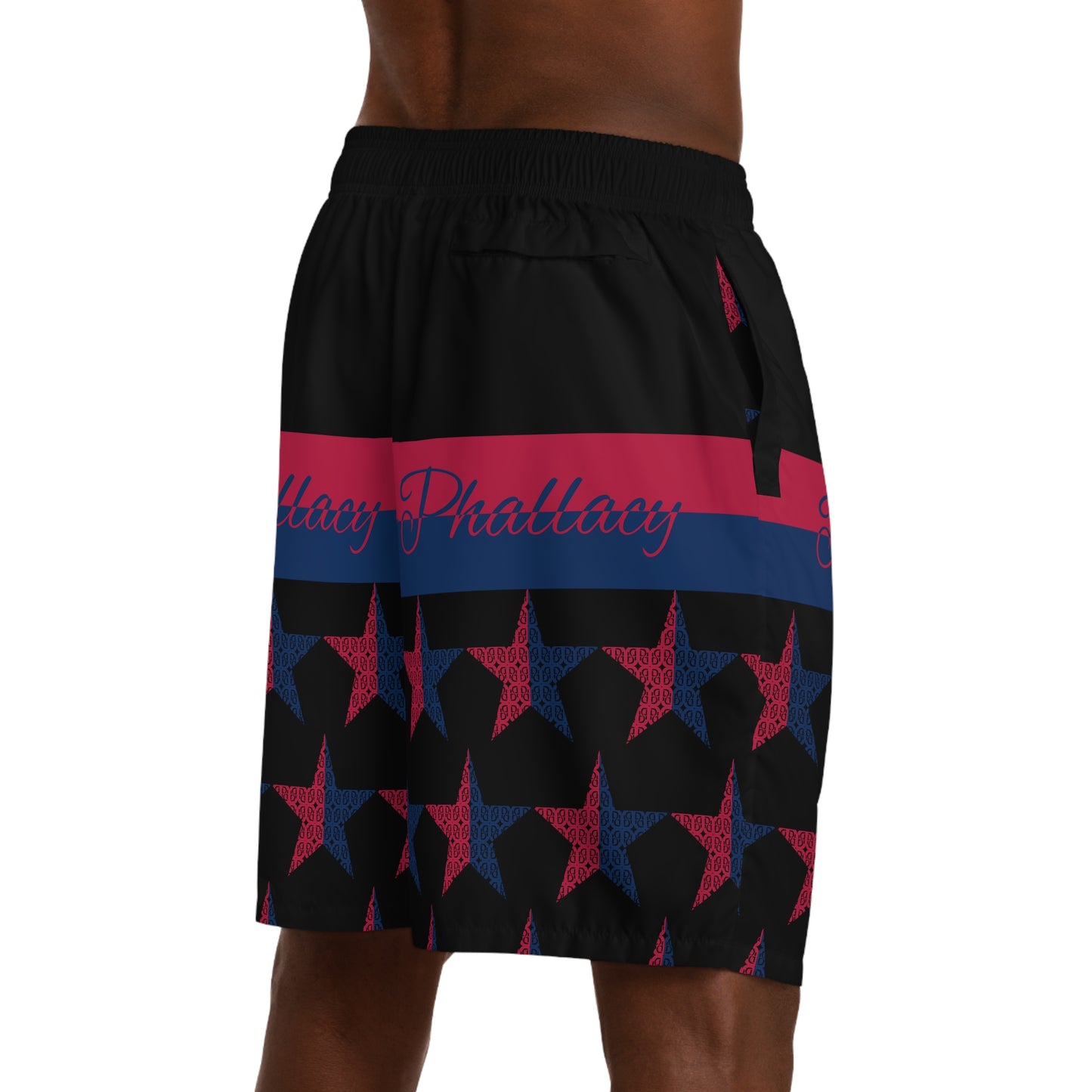 Phallacy Star Designer Jogger Shorts