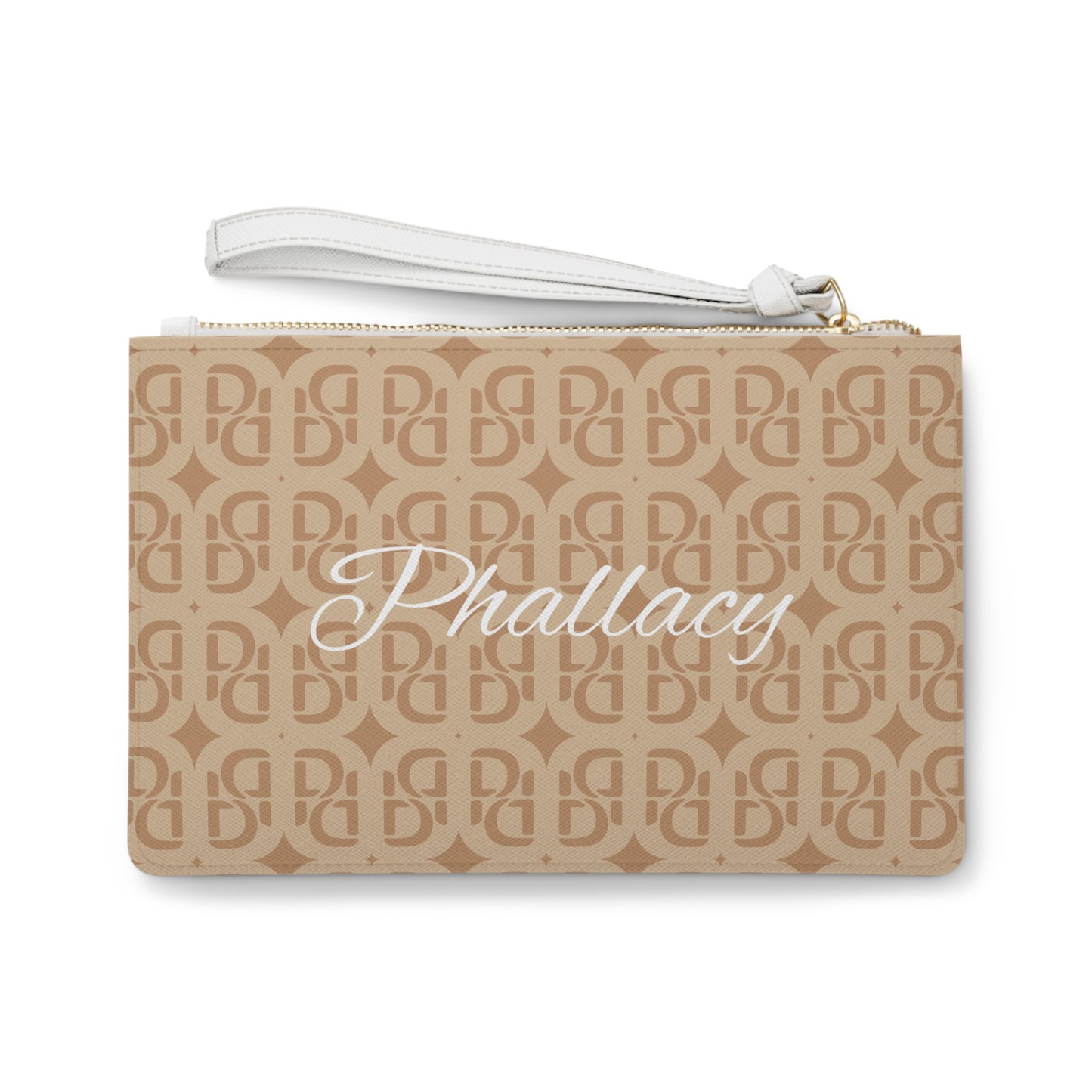 Phallacy Monogram Designer Clutch Bag