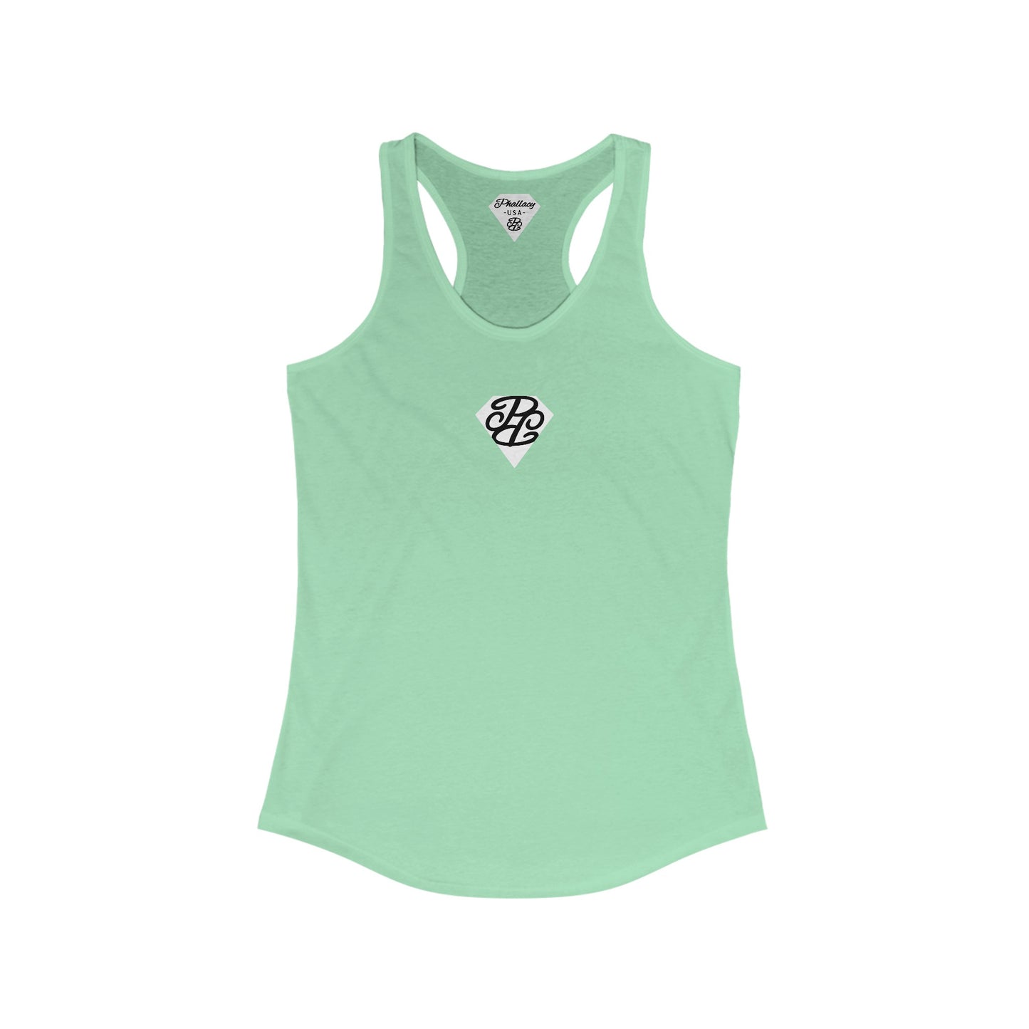 Phallacy Diamond Women's Ideal Racerback Tank Top