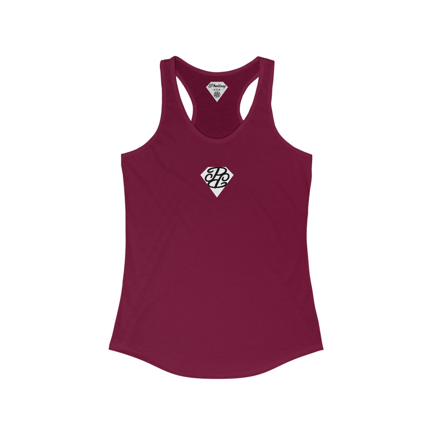 Phallacy Diamond Women's Ideal Racerback Tank Top