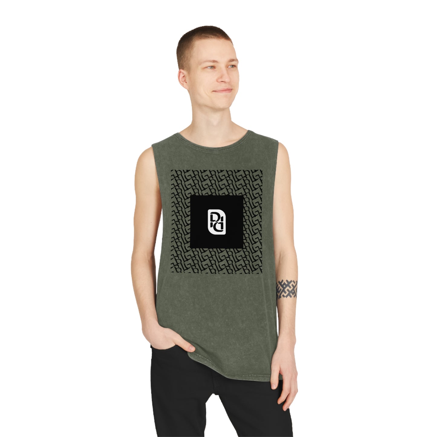 Phallacy BIG Designer Unisex Stonewash Tank Top