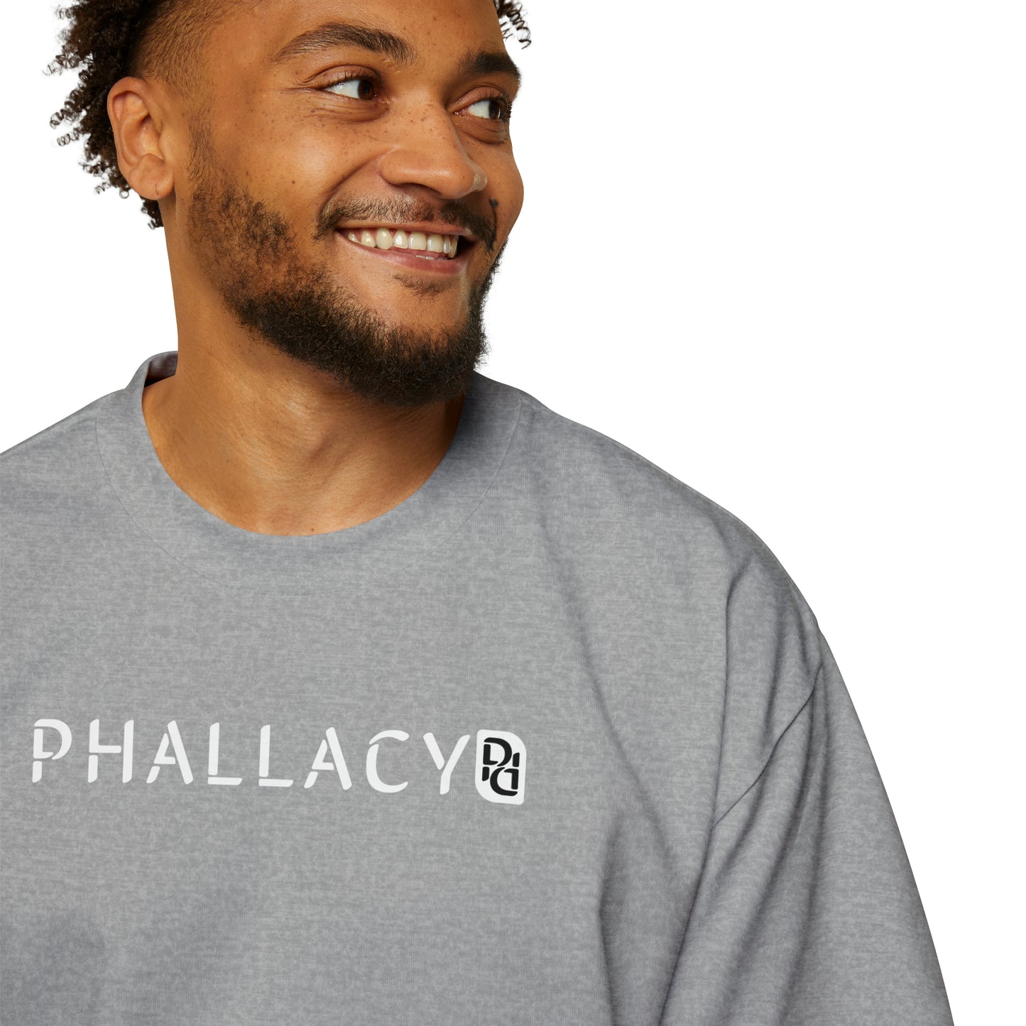 Phallacy Men's Heavy Oversized Tee (18+)