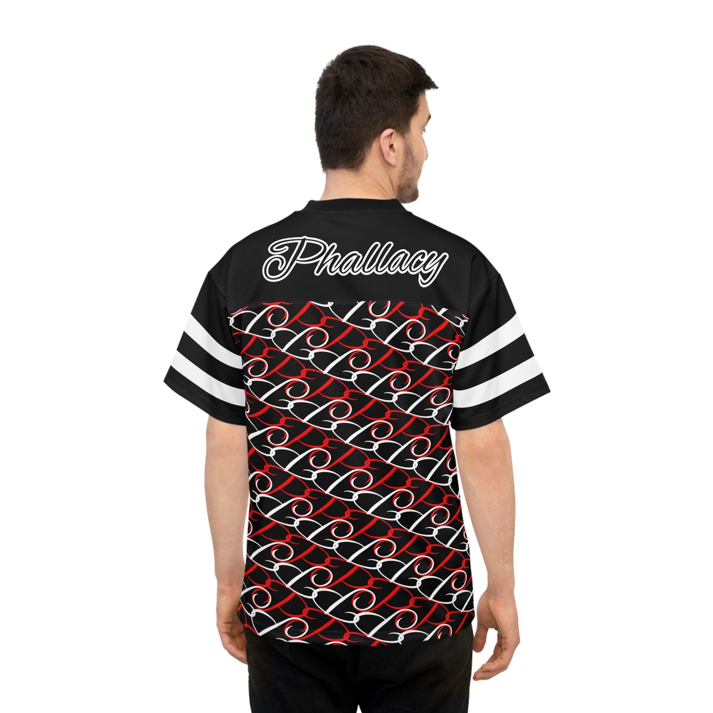 Phallacy Diamond Designer Unisex Football Jersey