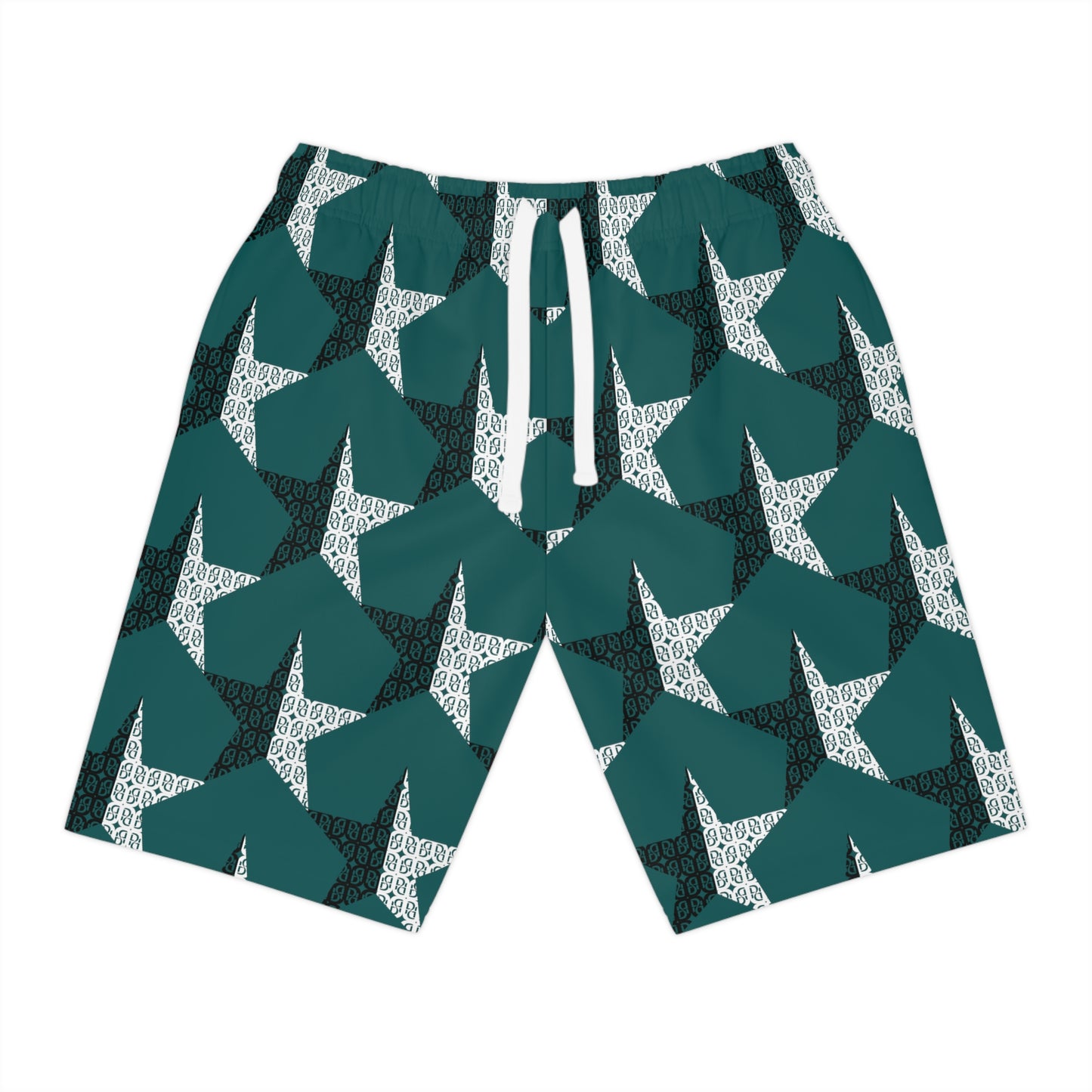 Phallacy Star Designer Athletic Shorts