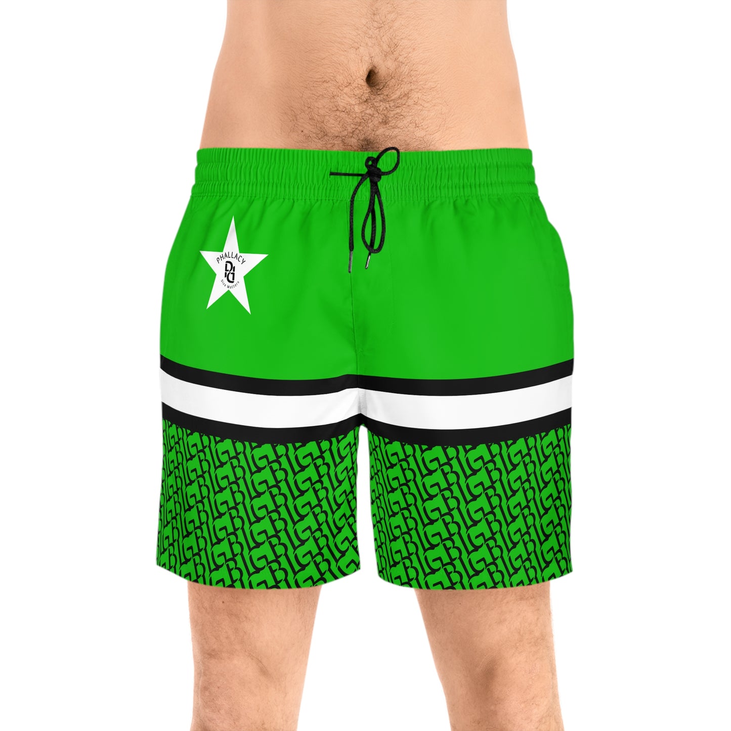 Phallacy BIG Designer Mid-Length Swim Shorts