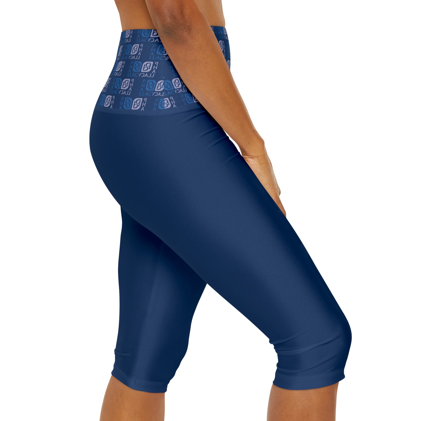 Phallacy Balance Designer Yoga Capri Leggings