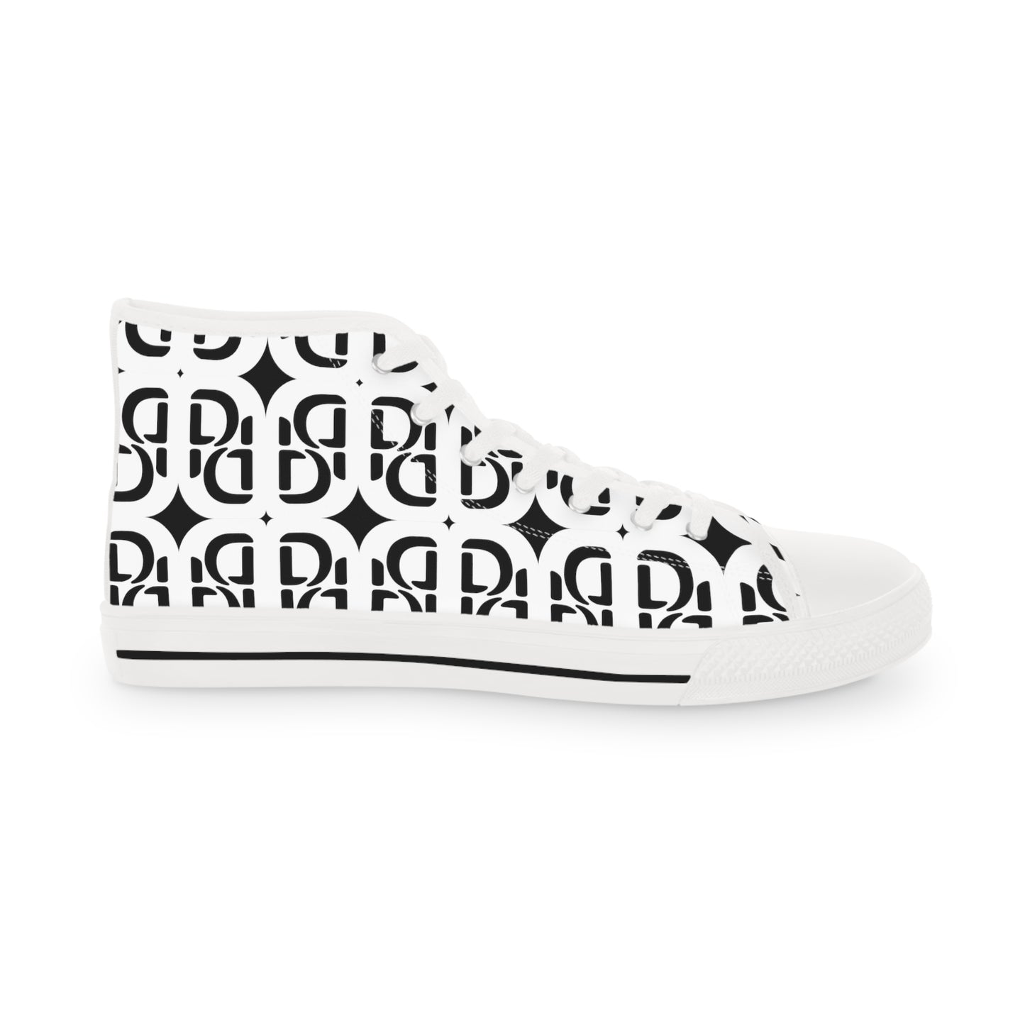 Phallacy Monogram Designer Men's High Top Sneakers