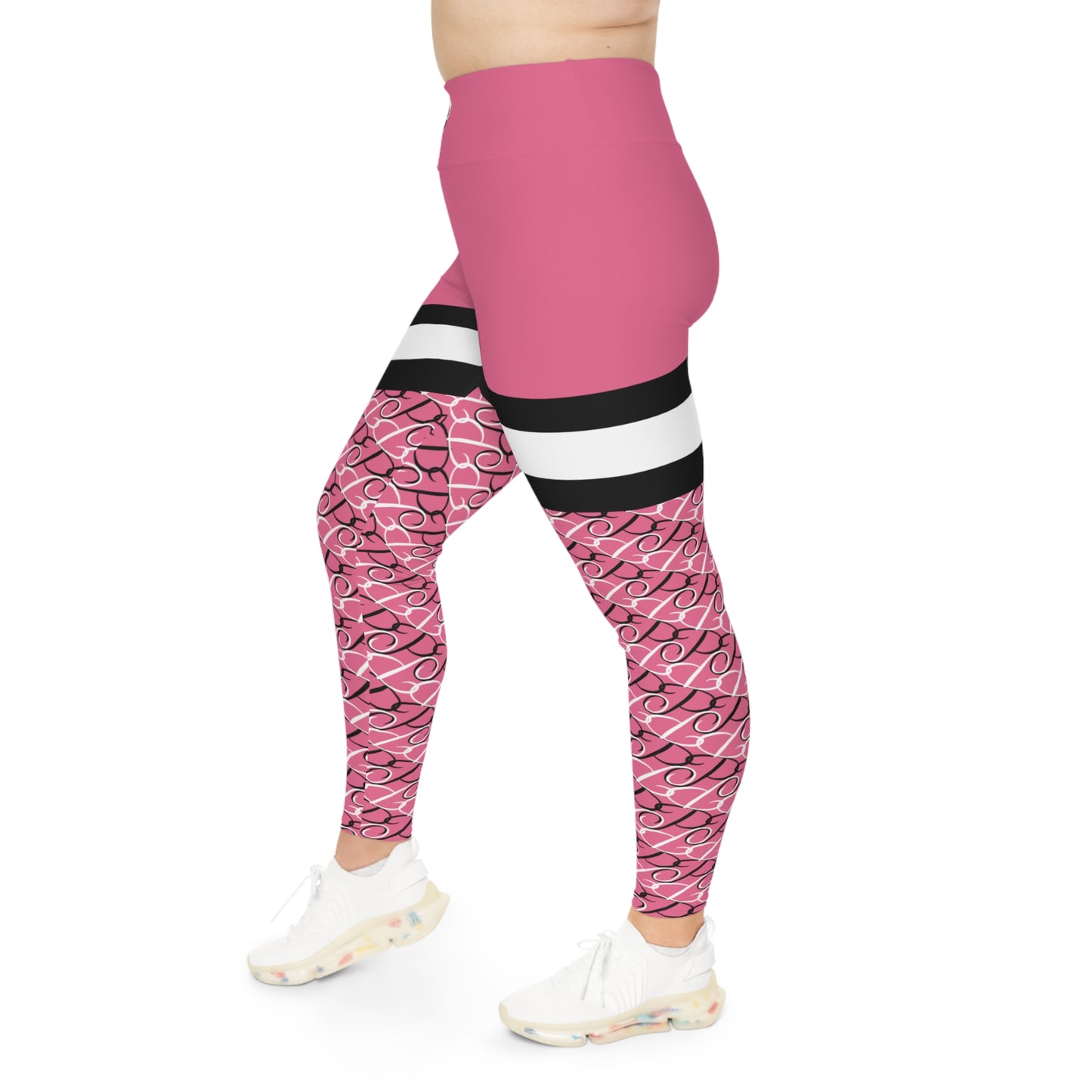 Phallacy Diamond Designer Plus Size Leggings