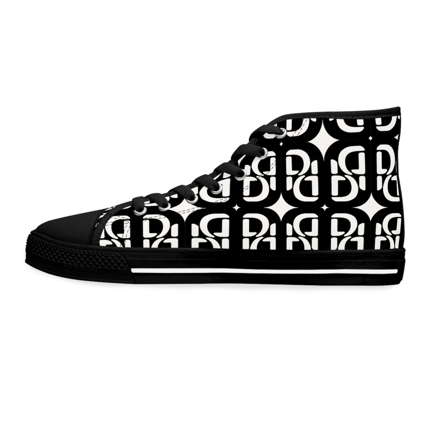 Phallacy Monogram Designer Women's High Top Sneakers