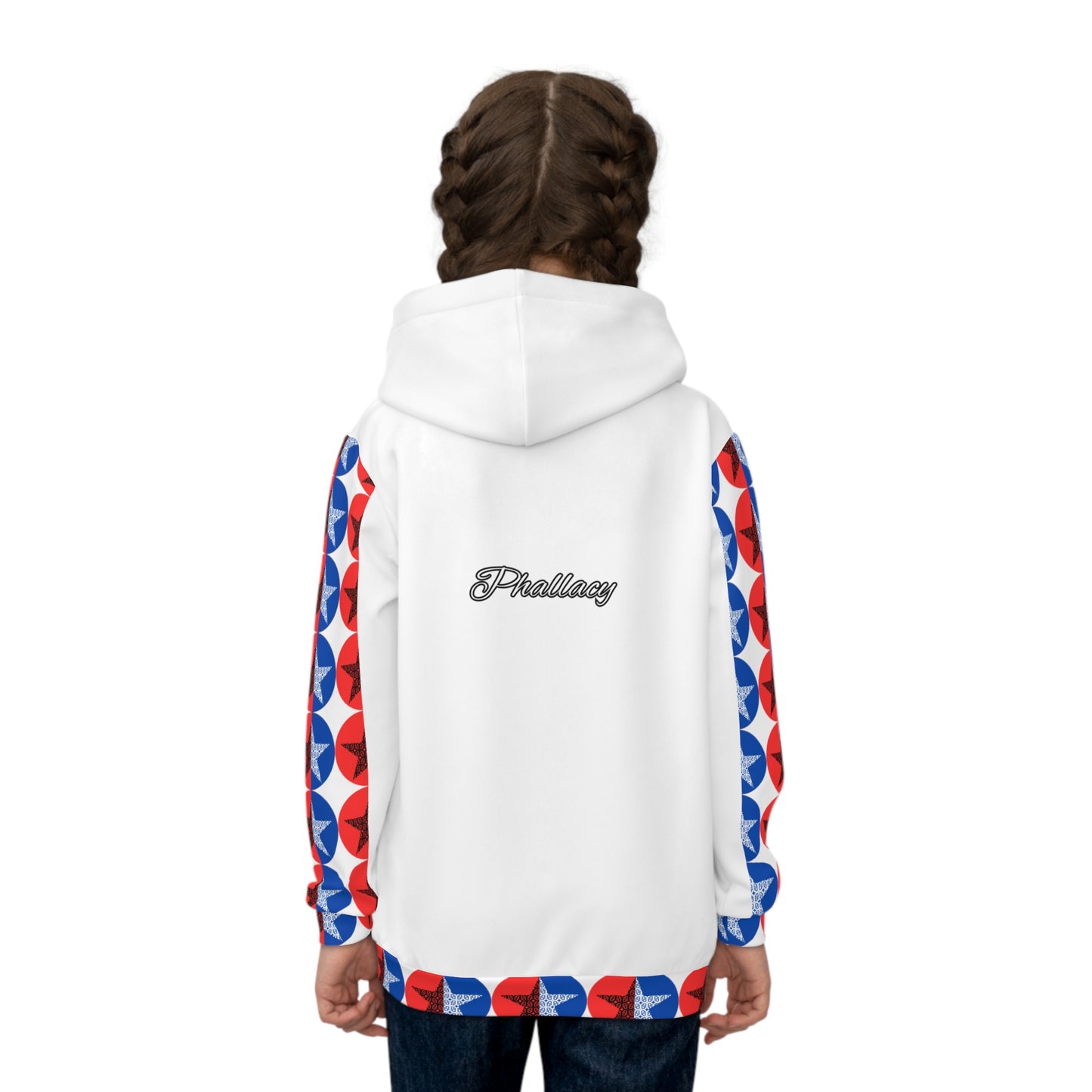 Phallacy Star Designer Youth Hoodie