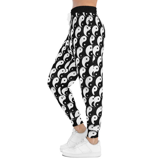 Phallacy Yin-Yang Designer Unisex Athletic Joggers