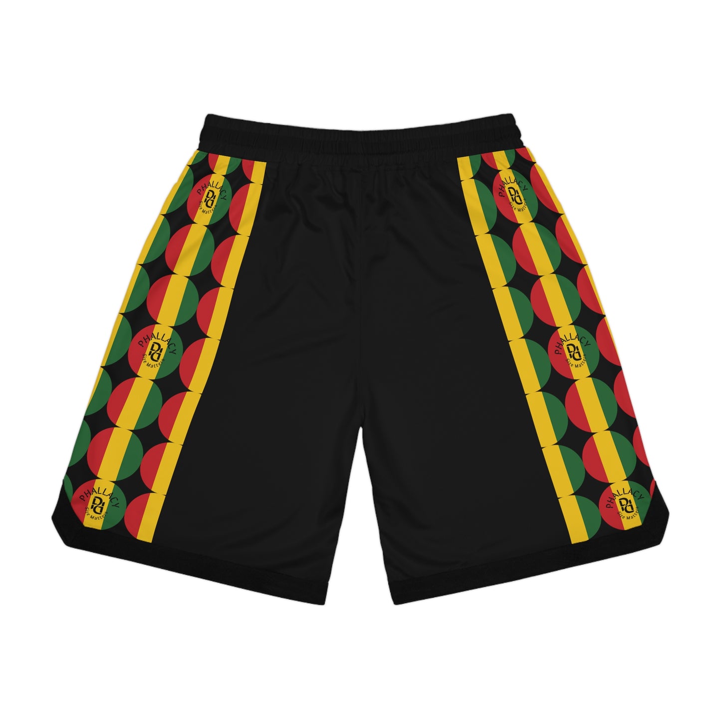 Phallacy Time Designer Unisex Basketball Shorts