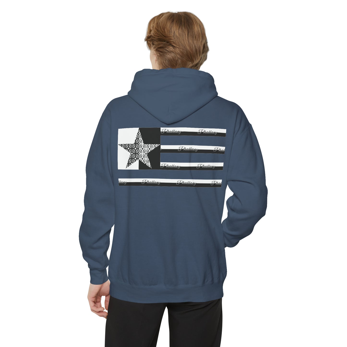 Phallacy Flag Unisex Garment-Dyed Hoodie