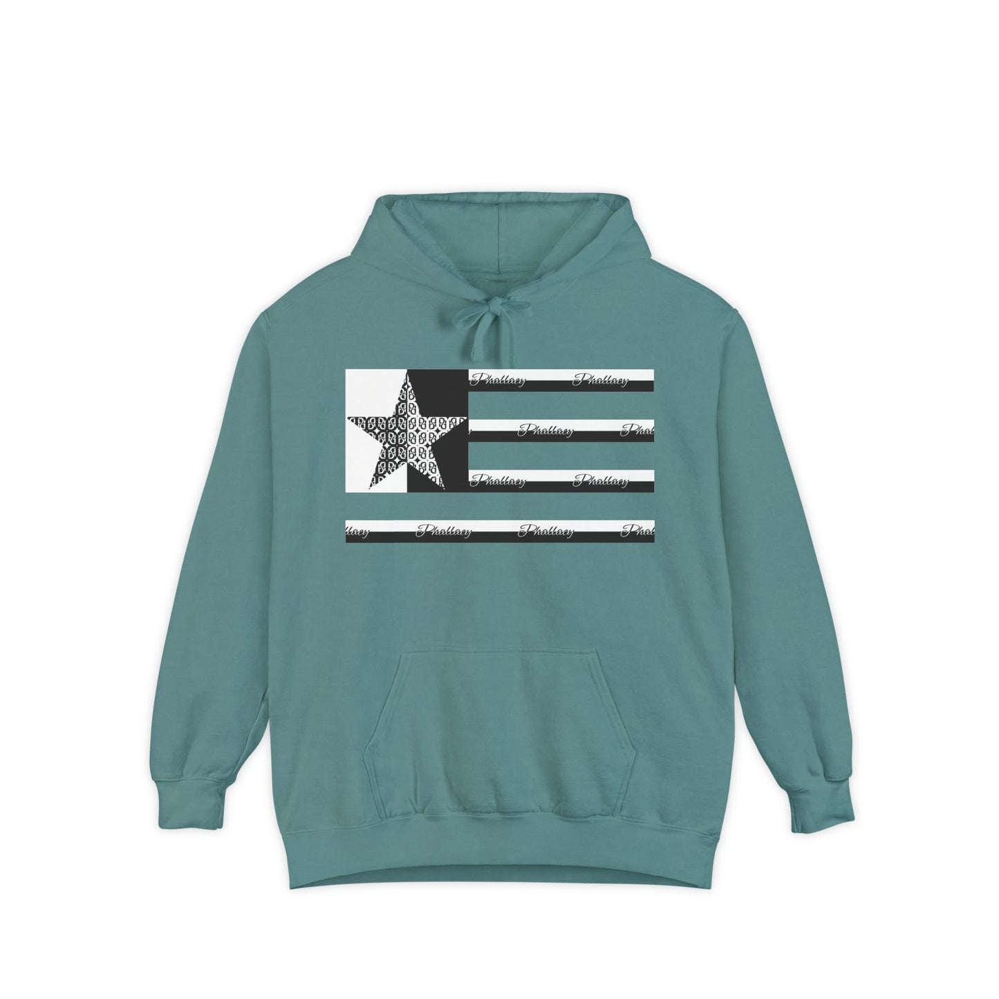 Phallacy Flag Unisex Garment-Dyed Hoodie