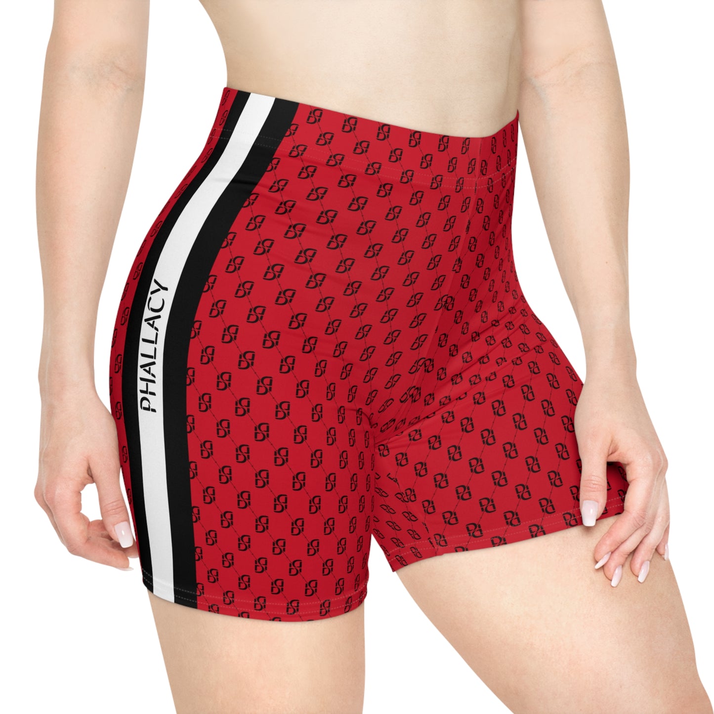 Phallacy Designer Women's Biker Shorts