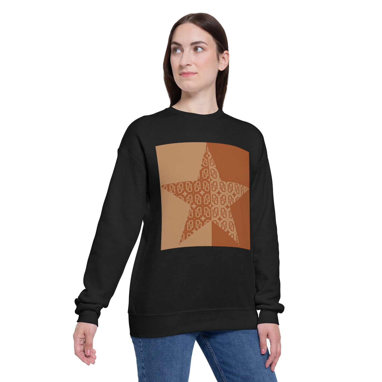 Phallacy Star Unisex Drop Shoulder Sweatshirt