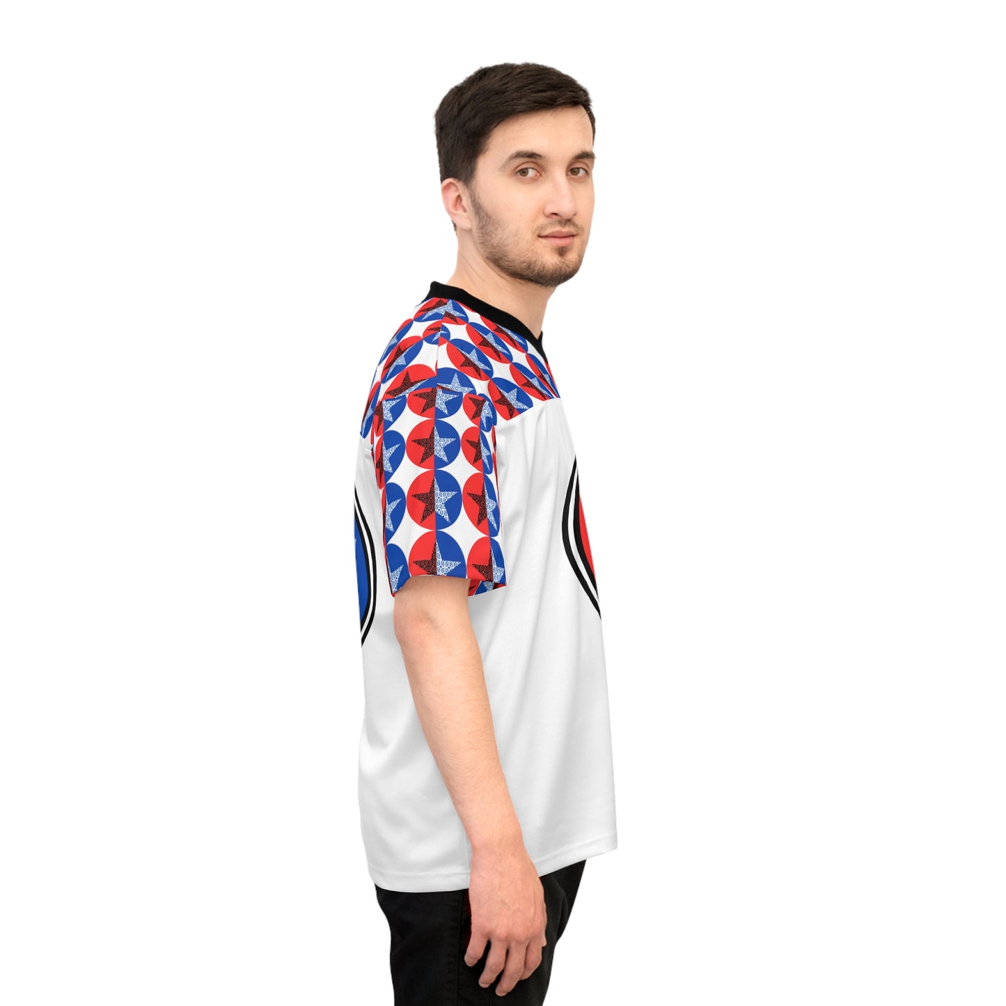 Phallacy Star Designer Unisex Football Jersey