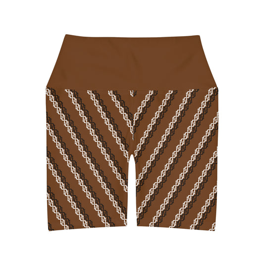 Phallacy DNA High Waisted Yoga Shorts