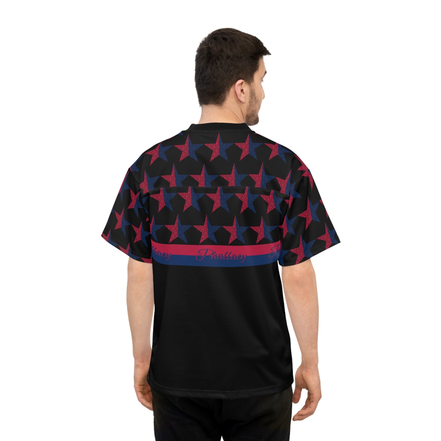 Phallacy Star Designer Unisex Football Jersey