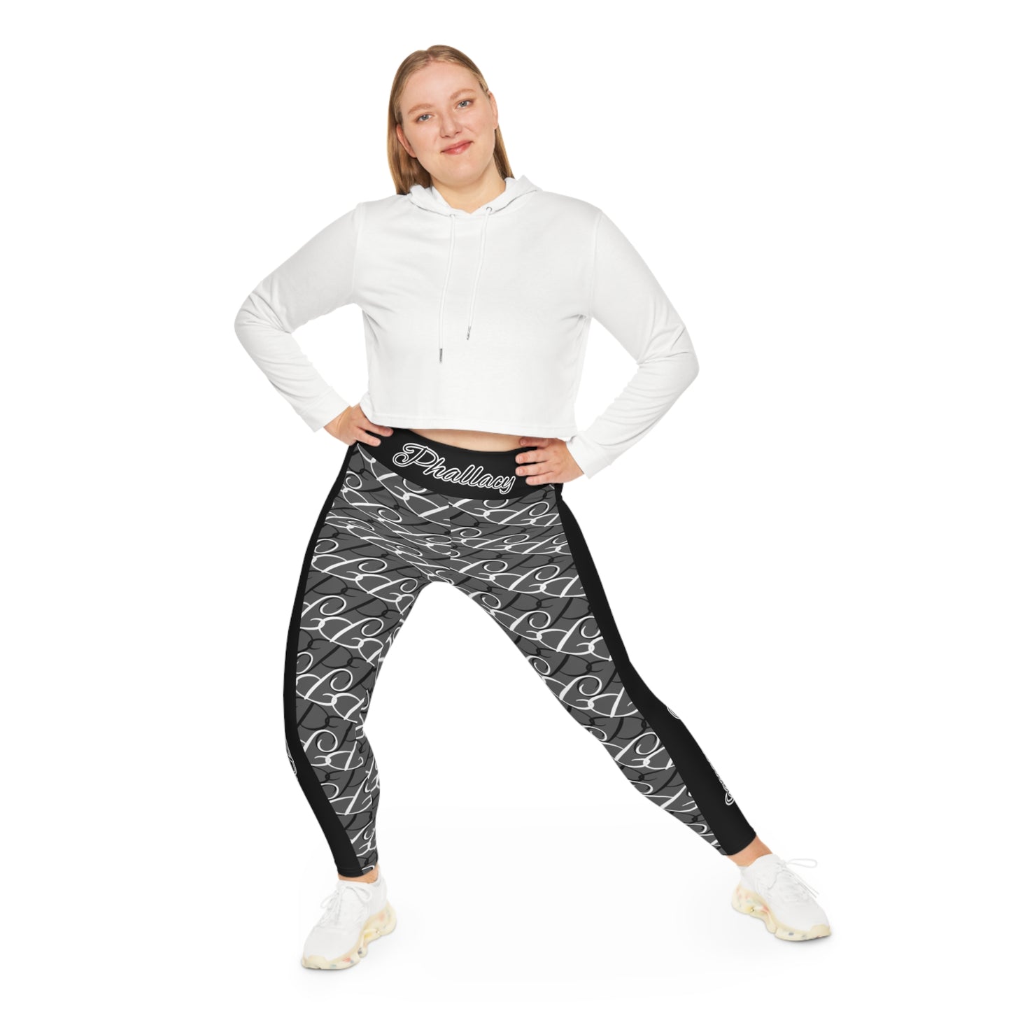 Phallacy Players Designer Plus Size Leggings