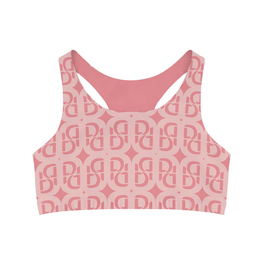 Phallacy Monogram Designer Seamless Sports Bra