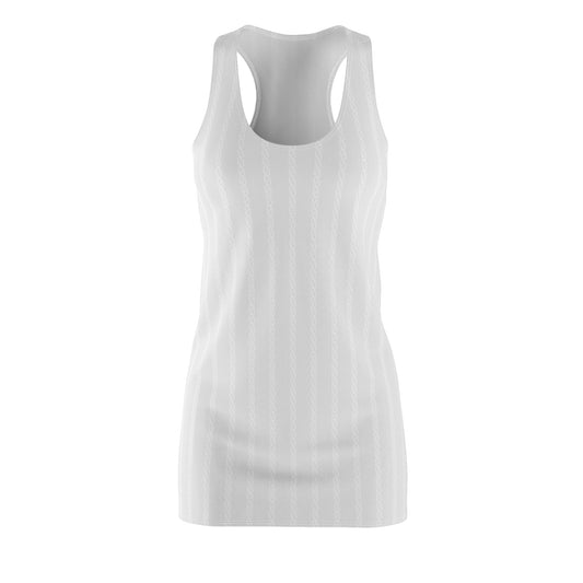 Phallacy Striped Women's Racerback Dress (Reflection)