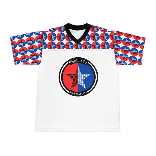 Phallacy Star Designer Unisex Football Jersey