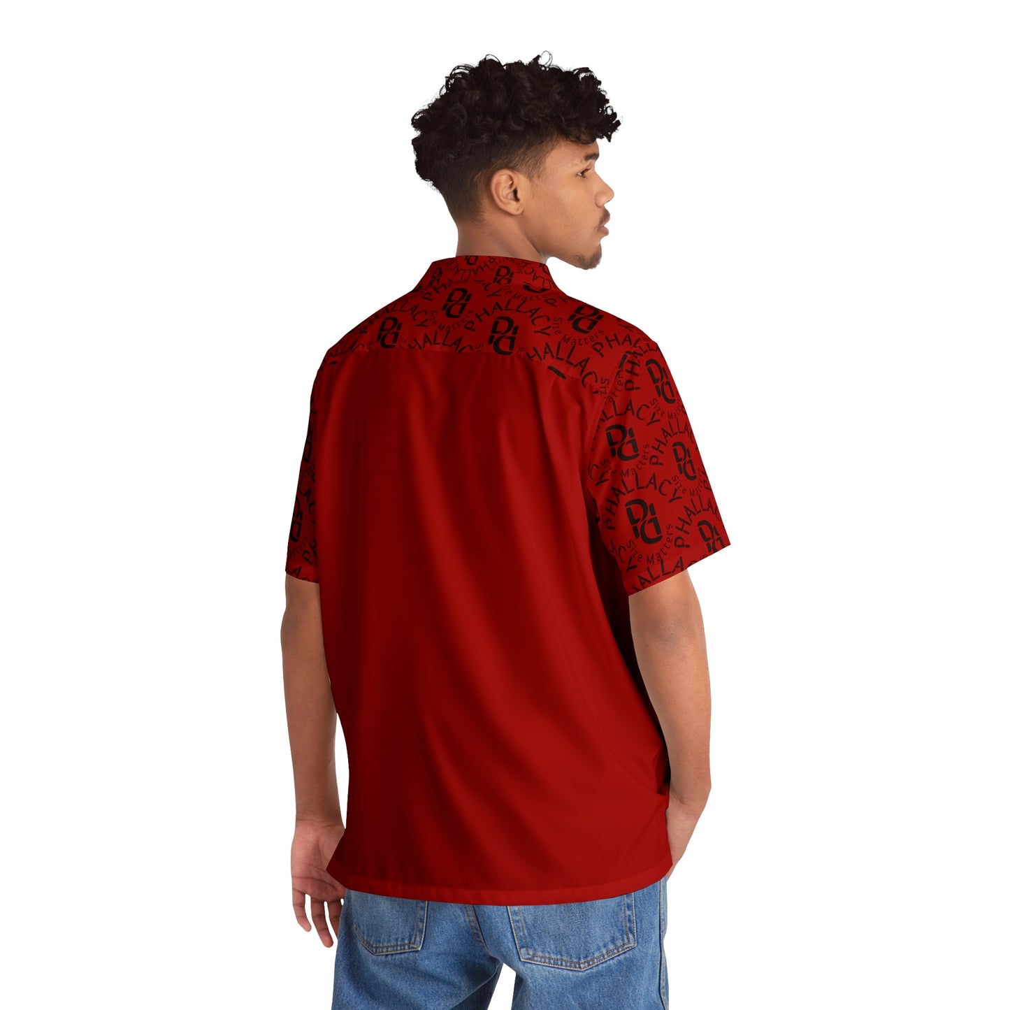 Phallacy Time Designer Button Up Shirt