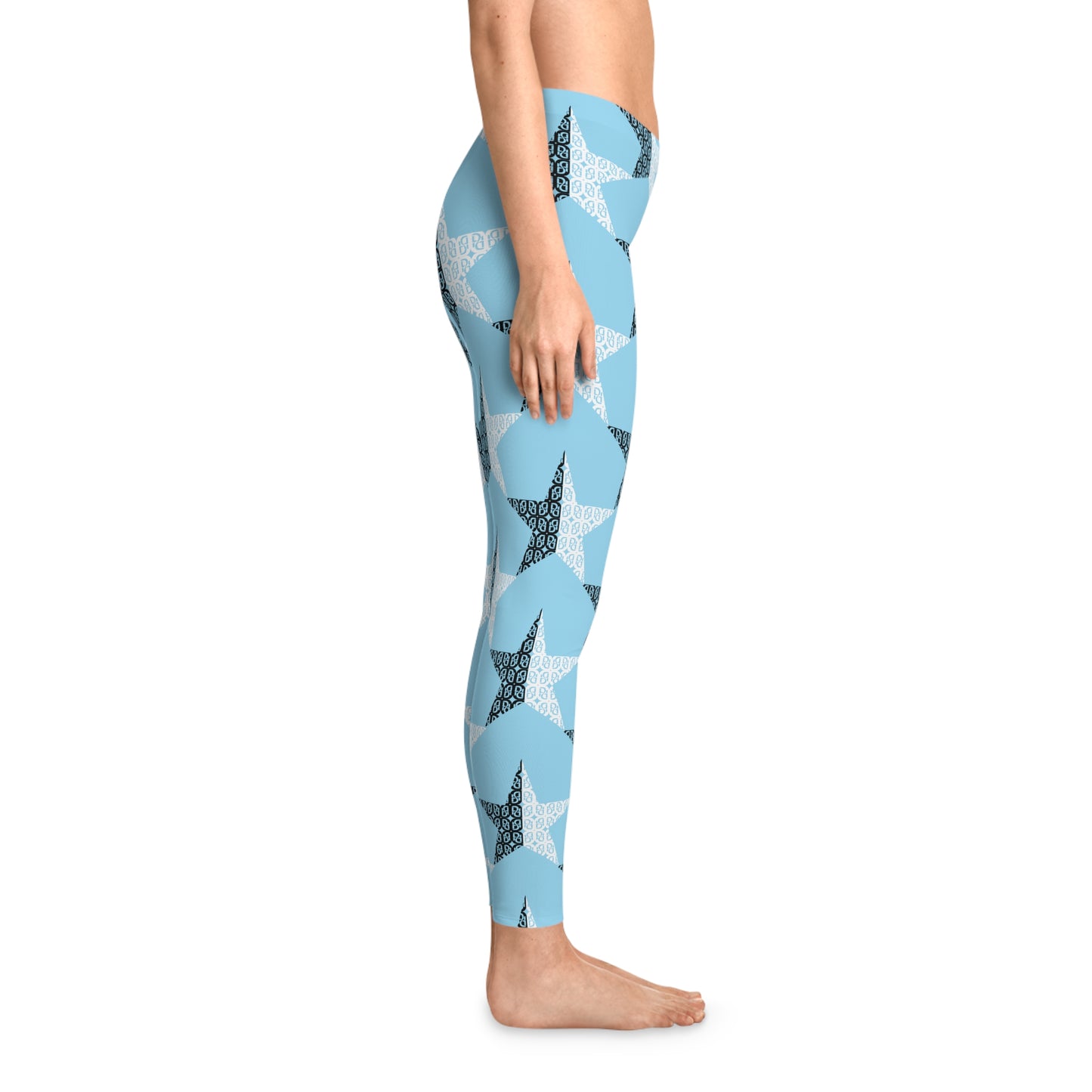 Phallacy Star Designer Stretchy Leggings