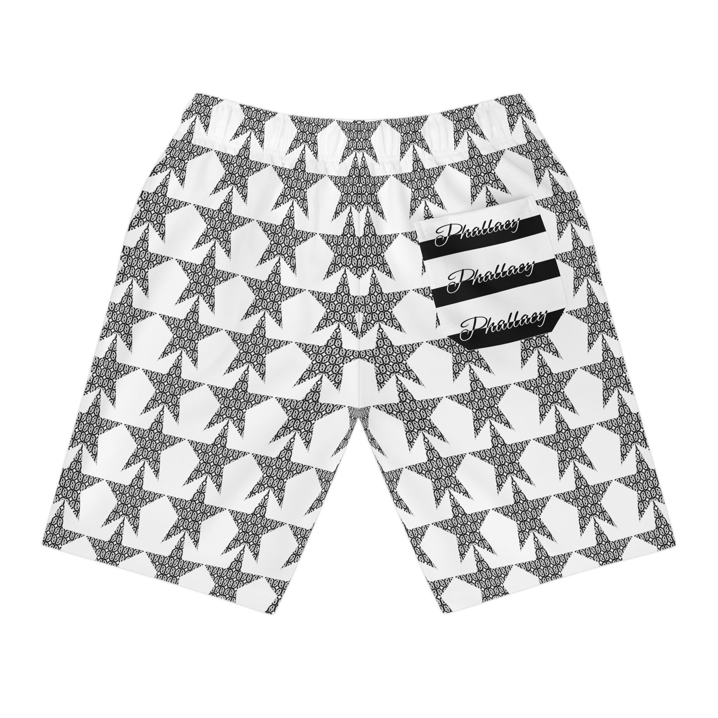 Phallacy Star Designer Athletic Shorts