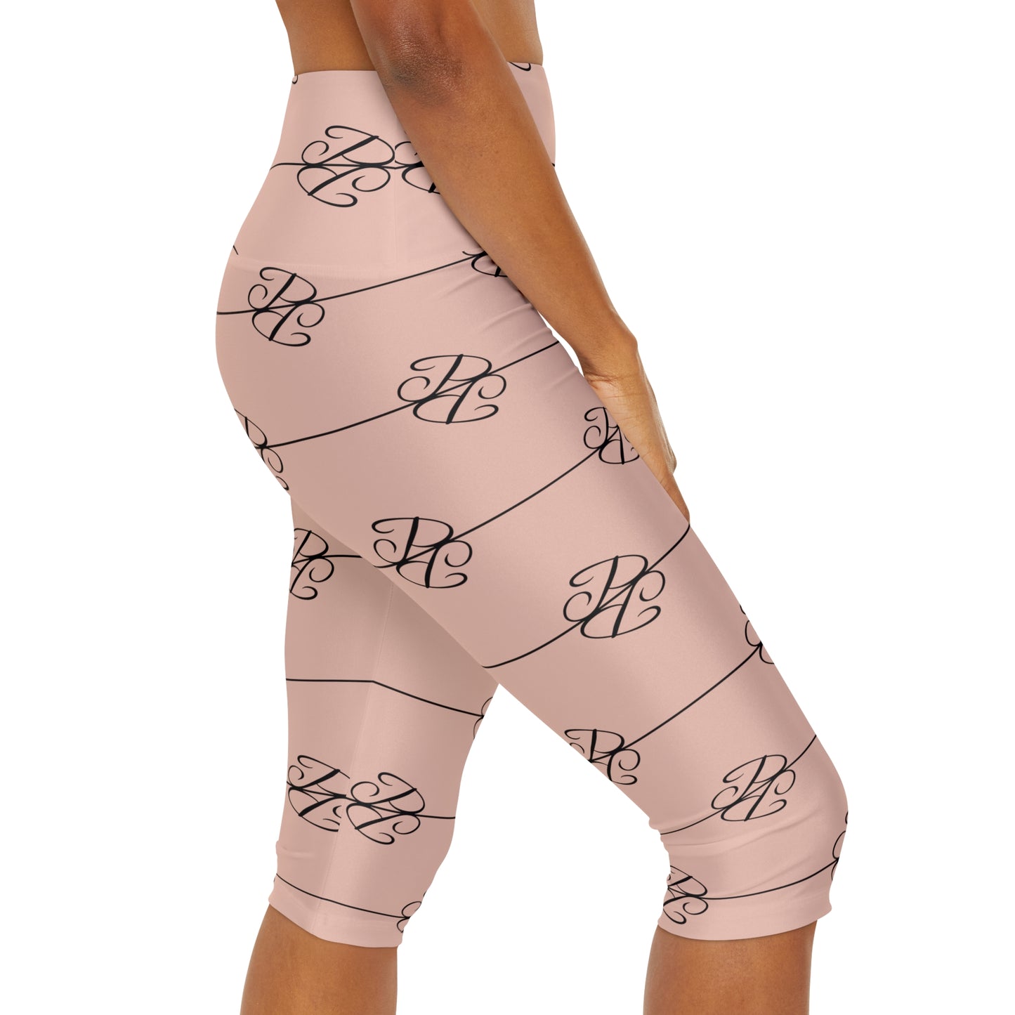 Phallacy Players Designer Yoga Capri Leggings