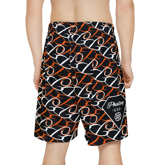 Phallacy Diamond Designer Sports Shorts