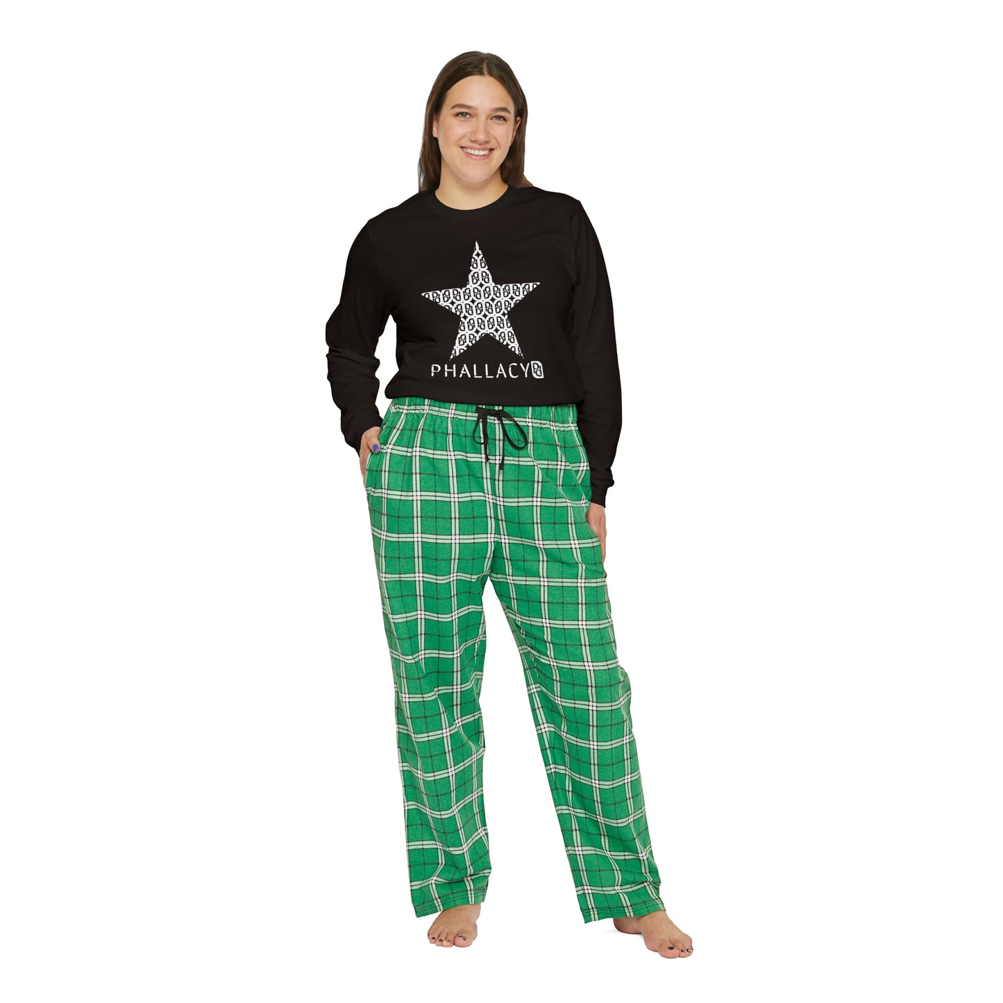 Phallacy Star Women's Long Sleeve Pajama Set