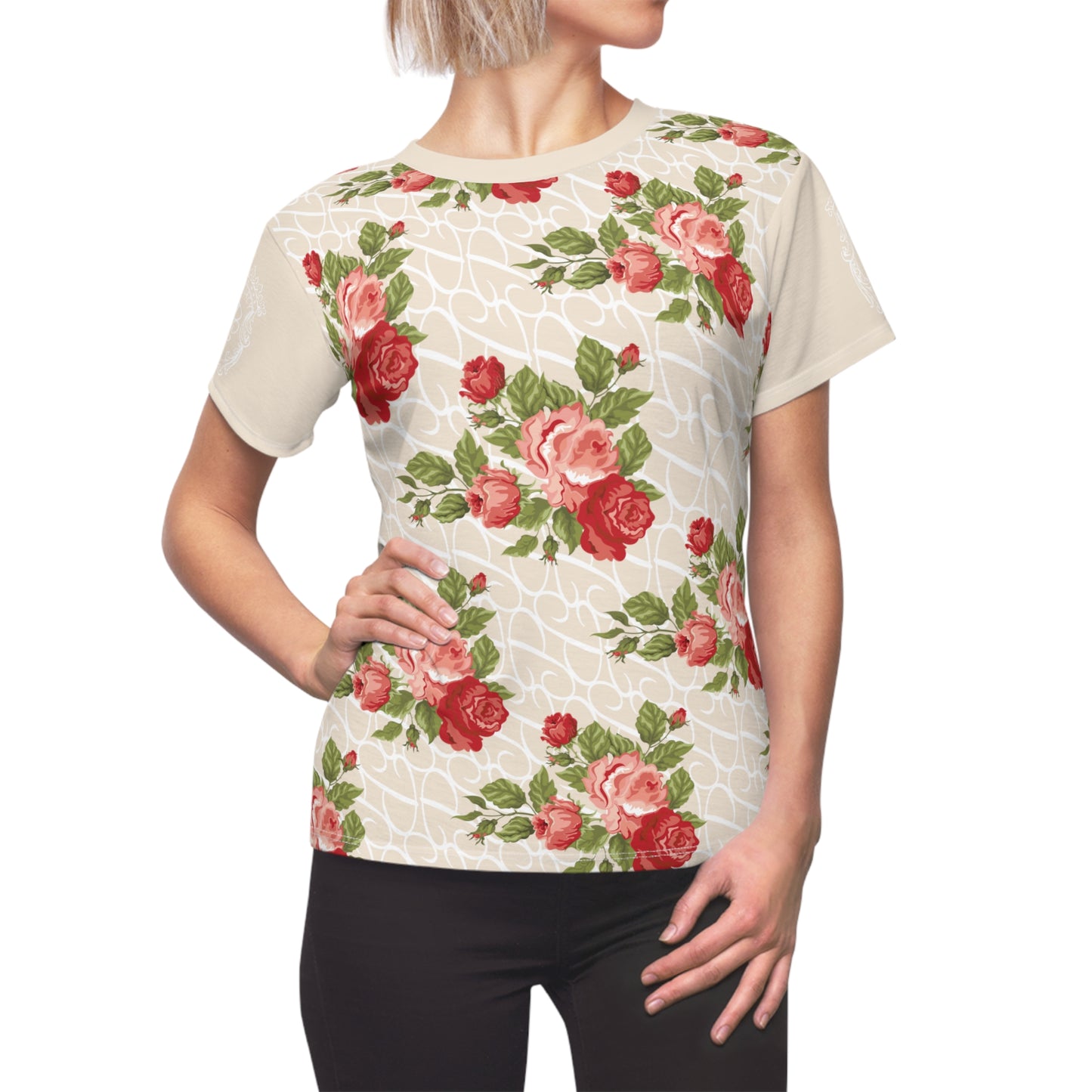 Phallacy Designer Floral Women's Classic Tee