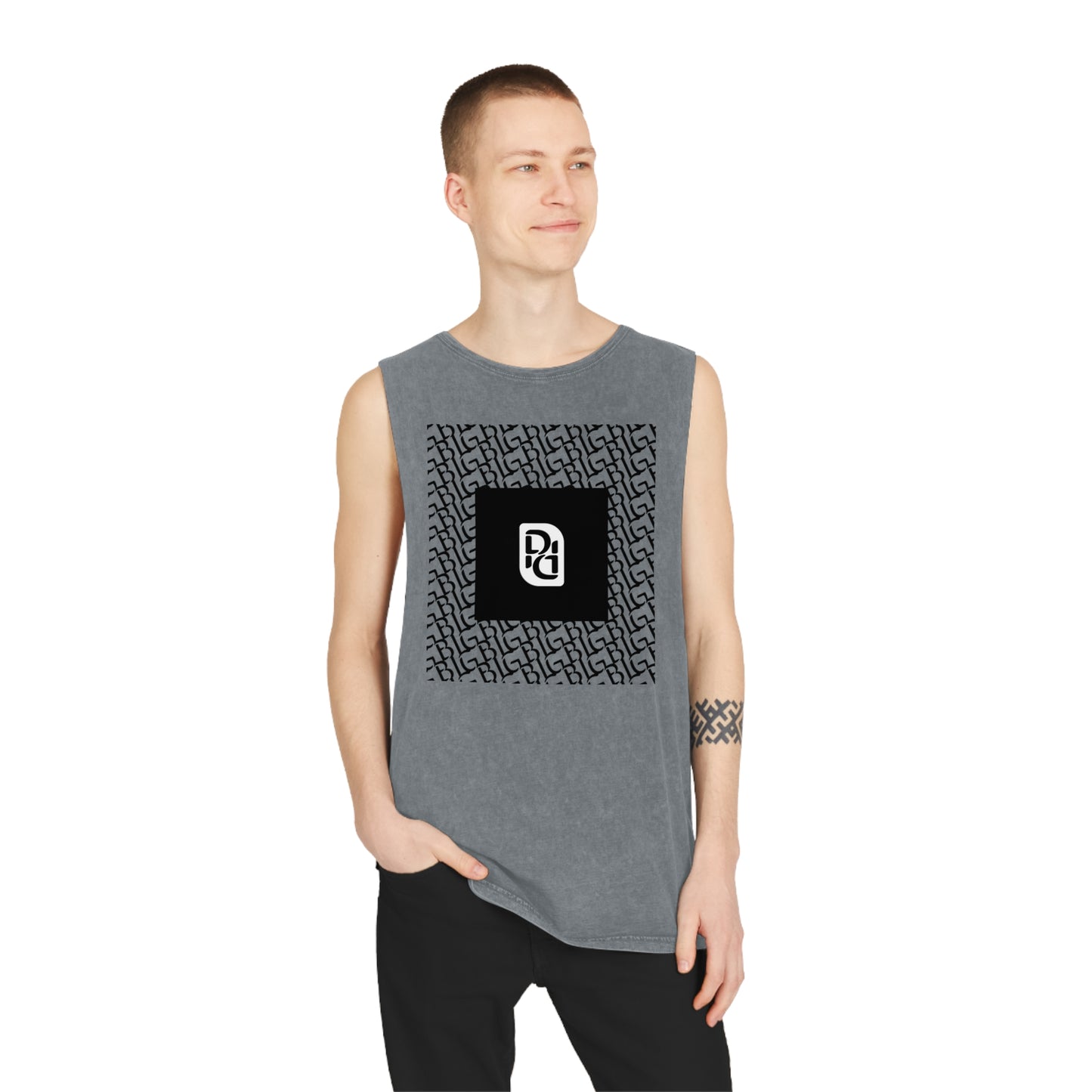 Phallacy BIG Designer Unisex Stonewash Tank Top