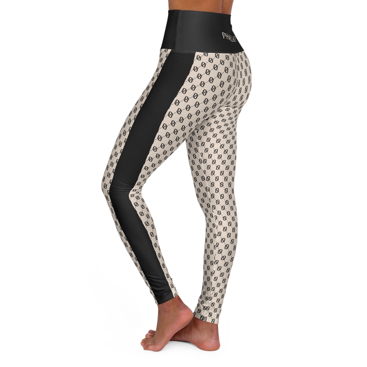 Phallacy Monogram Designer High Waisted Yoga Leggings