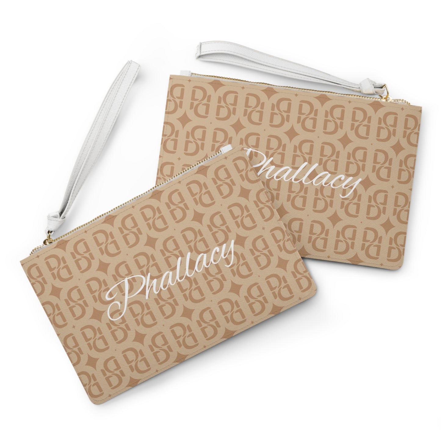 Phallacy Monogram Designer Clutch Bag