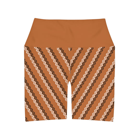 Phallacy DNA High Waisted Yoga Shorts