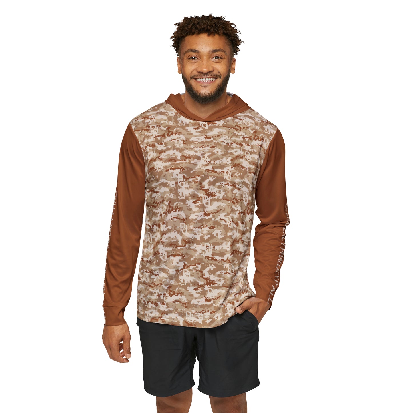 Phallacy Camo Designer Men's Sports Warmup Hoodie